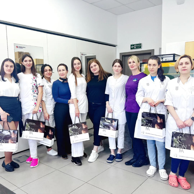 В институте Дом Русской Косметики прошла защита дипломов на космецевтике Yon-Ka, Paris